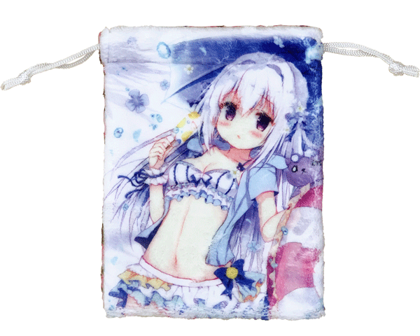 ふわふわ巾着