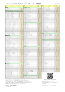 thumbnail of （2025年11月）WJカタログ価格表（VOL14.5）