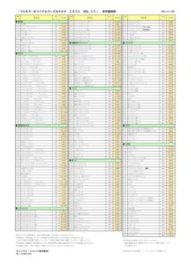 thumbnail of （2025年11月）WJカログ価格表（VOL15）